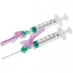 Picture of BD Eclipse™ Safety Needles - 21g x 1.5" Green (100)