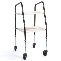 Rutland Adjustable Height Trolley (Brown) [275N] 