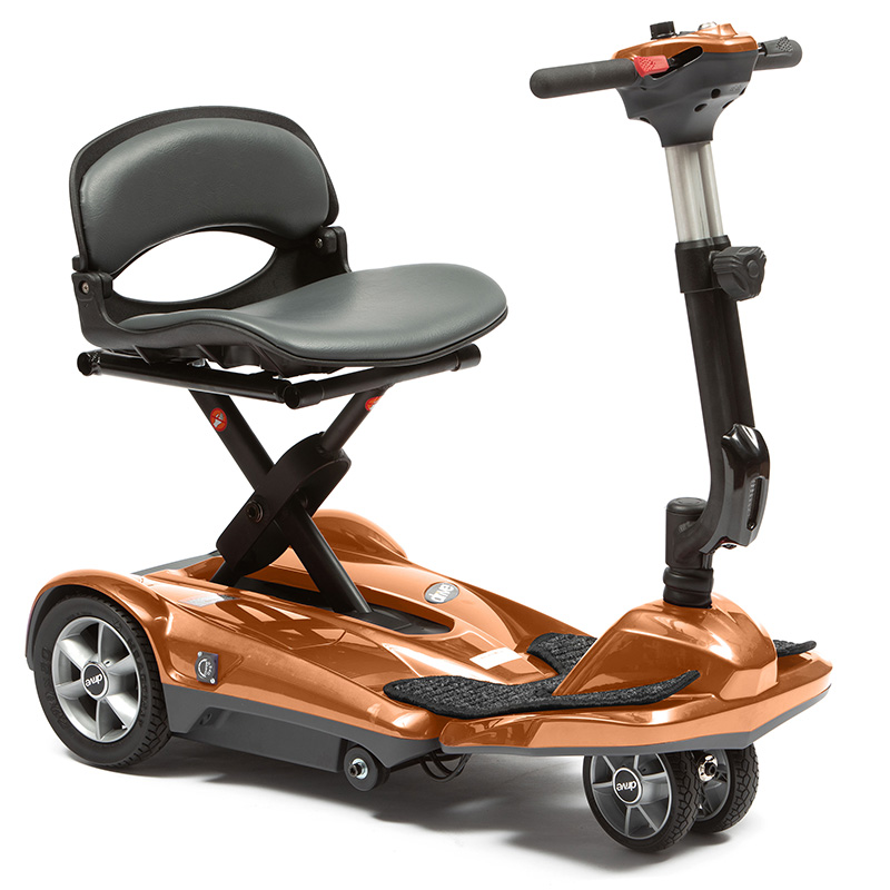 Picture of Dual Wheel Auto Fold Scooter - Copper