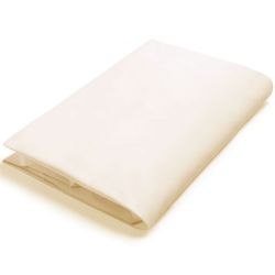Picture of Fitted Sheet, Poly/Cotton, Cream, Single - BULK PACK x 25 pieces