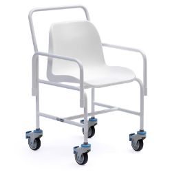 Picture of Hallaton Mobile Shower Chair (2 Brake Castors with Detachable Arms)