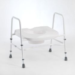 Picture of Heavy Duty Bariatric Toilet Frame with Seat - Freestanding  **