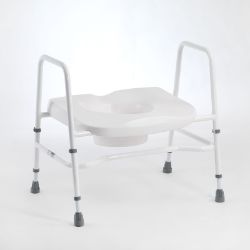 Picture of Heavy Duty Bariatric Toilet Frame with Seat - Freestanding  **