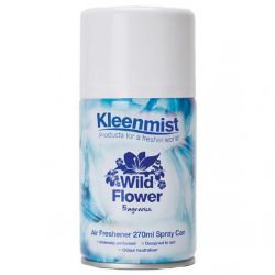 Picture of Kleenmist Aerosol Air Freshener - Wild Flower (12 x 270ml)