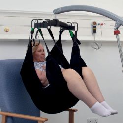 Picture of Split Leg in Chair Hammock Sling - Medium (Spacer Fabric)