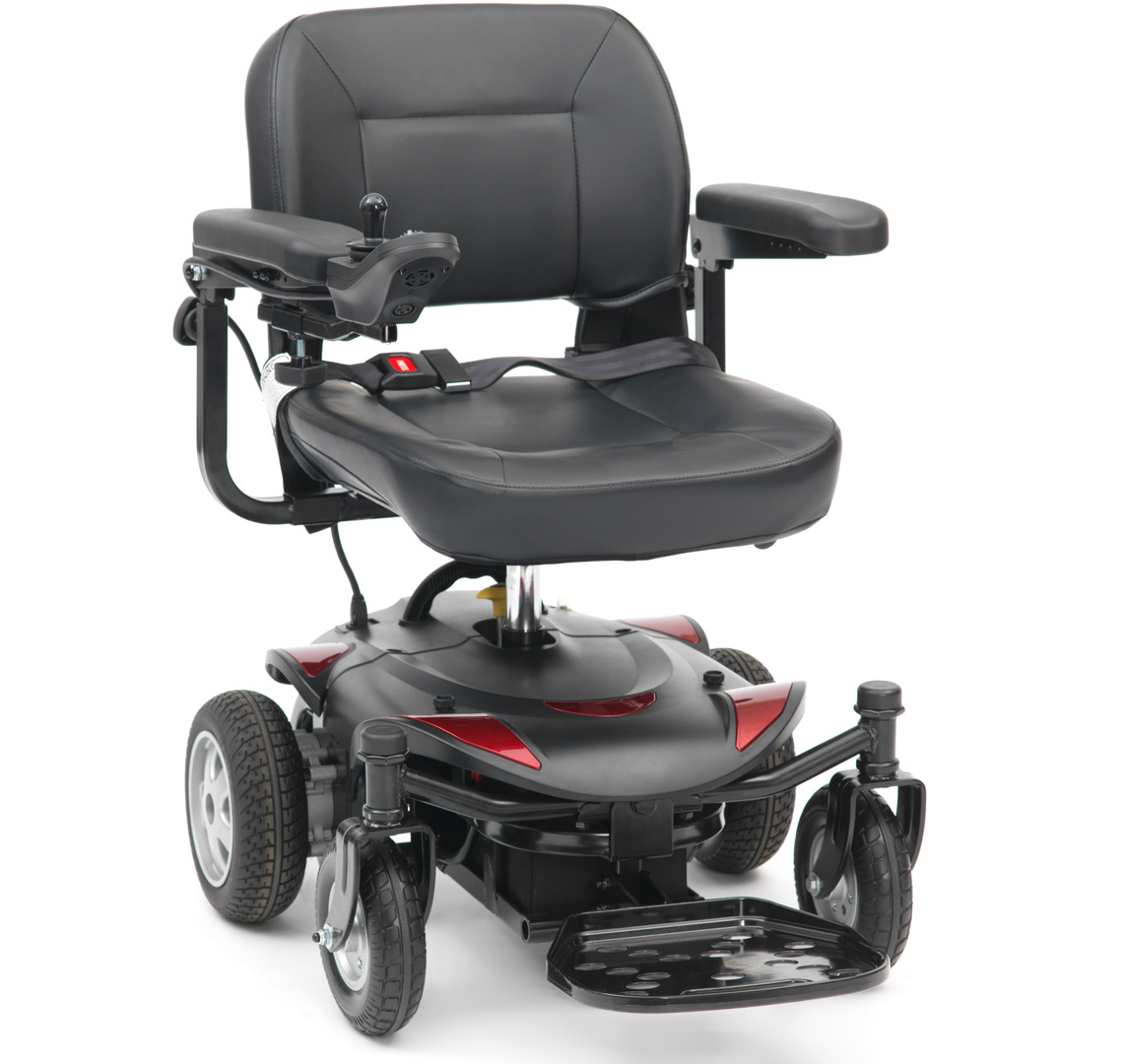 Picture of Titan Powerchair - Black/Red