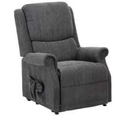 Picture of Indiana Petite Riser Recliner - Charcoal