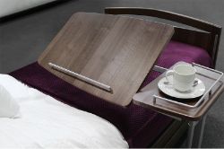 Picture of Elita Connoisseur Overbed Table in Walnut