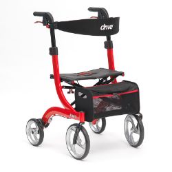 Picture of Nitro Rollator in Red