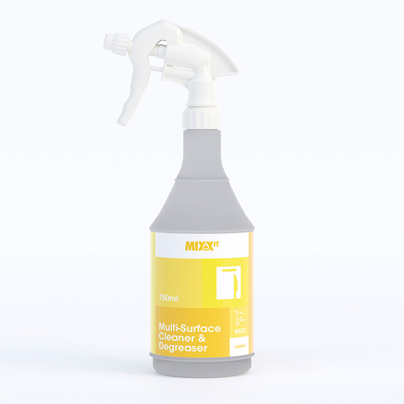 Picture of Mixxit Concentrated Multisurface Cleaner Degreaser EMPTY FLASKS (6 Bottles)