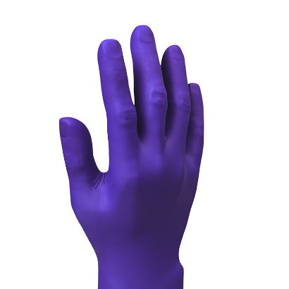 Picture of Sonic Blue Nitrile PF Gloves / Large (100)
