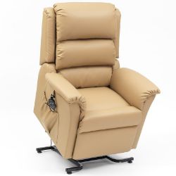 Picture of Nevada Riser Recliner (Dual Motor) - Cobblestone AM-PVC