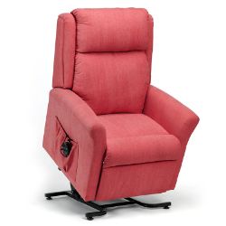 Picture of Memphis Dual Motor Riser Recliner - Berry