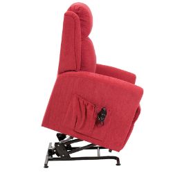 Picture of Memphis Dual Motor Riser Recliner - Berry