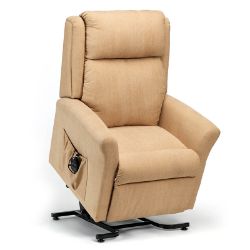 Picture of Memphis Dual Motor Riser Recliner - Biscuit