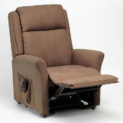 Picture of Memphis Dual Motor Riser Recliner - Mushroom