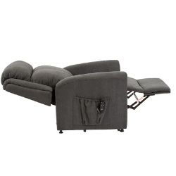 Picture of Memphis Petite Dual Motor Riser Recliner - Charcoal