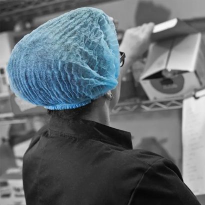 Picture of Blue Mob/Bouffant Caps (100 per pack)