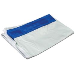 Picture of Fluid Proof Laundry Bags (White Bag with Blue Topper)