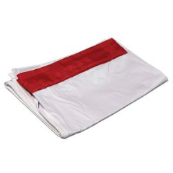 Picture of Fluid Proof Laundry Bags (White Bag with Red Topper)