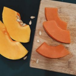 Puree Food Mould with Lid - Pumpkin (Each) 