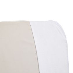 Picture of SleepKnit™ Single Fitted Smart Sheet Poly-Cotton NON-FR (Bottom Sheet) - White