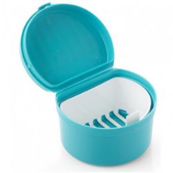 Picture of Denture Cup with Strainer & Lid