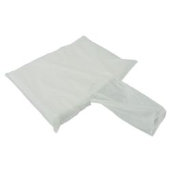 Picture of Heavy Duty Flat Pack Polythene Aprons - White (100)