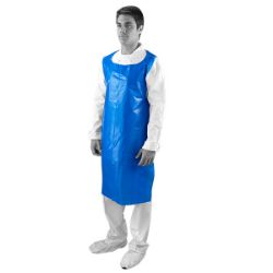 Picture of Heavy Duty Aprons on a Roll  - Blue (200/Roll) [A1B/R]