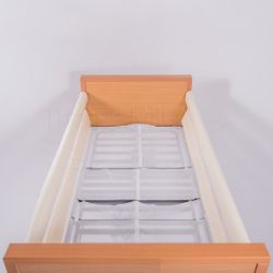 Picture of 2-Bar Rail Bumpers with Mesh Window & Connected Mesh Panel (Pair)