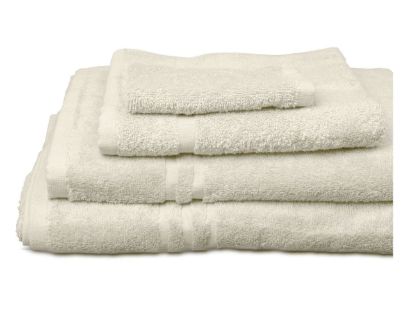 Picture of Hunsbury Woven Face Cloth - Cream - 30 x 30cm (6/Pack)
