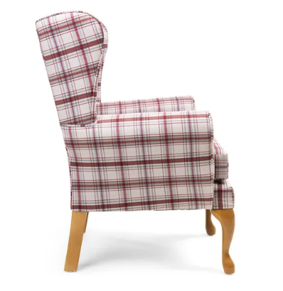 Picture of Fire Side Chair Balmoral Highland Red (Cribb 5)