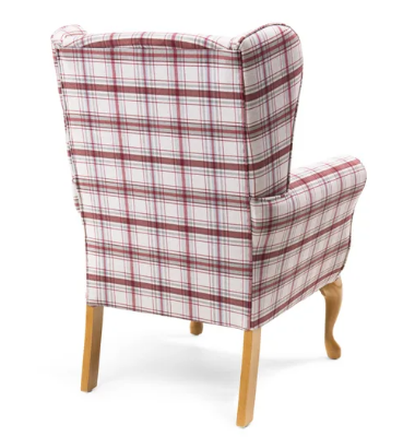 Picture of Fire Side Chair Balmoral Highland Red (Cribb 5)