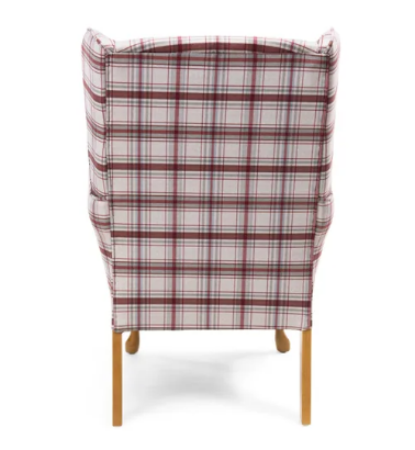 Picture of Fire Side Chair Balmoral Highland Red (Cribb 5)