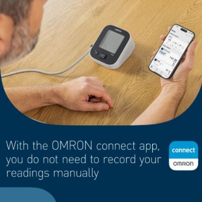 Picture of OMRON M2+ Connect Upper Arm Blood Pressure Monitor