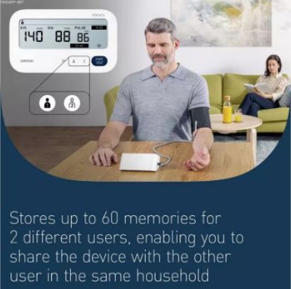 Picture of OMRON M3 Comfort AFib Upper Arm Blood Pressure Monitor