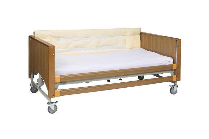 Picture of 3-Bar Rail Bumpers with Mesh Window - Zip Fasten (Pair)