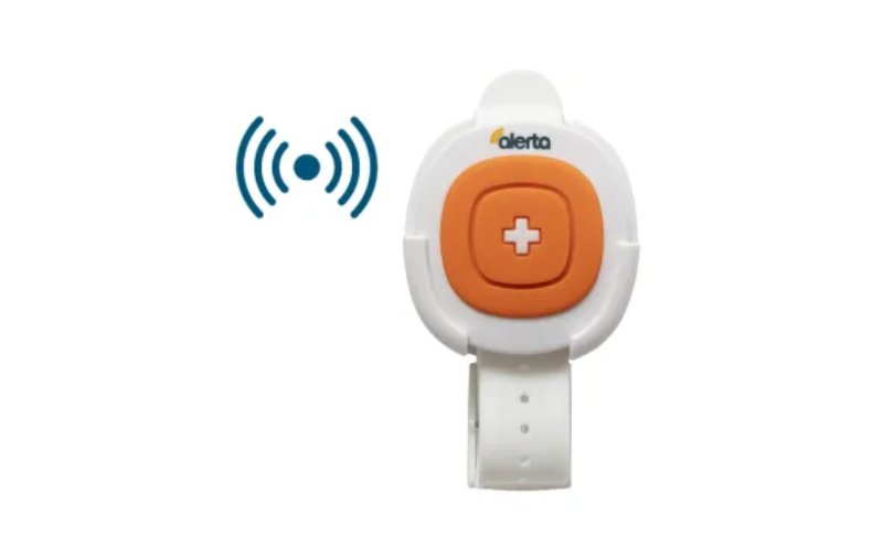 Picture of WIRELESS Alerta Nurse Call Button (with Holder & Strap)